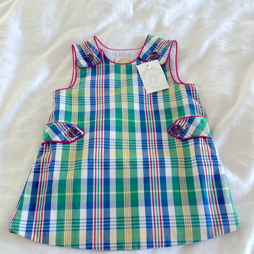 Beaufort Bonnet plaid dress. NWT